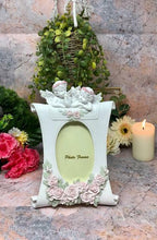 Load image into Gallery viewer, Novelty Cherubs Photo Frame Pink Roses-OsirisTradingUK