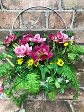 Load image into Gallery viewer, Artificial Flowers Hanging Basket Garden Decoration Outdoor Flower Arrangement

