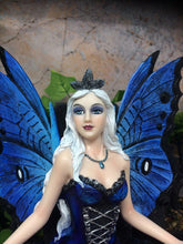 Load image into Gallery viewer, Dark Fairy and Ravens Companion Sculpture Statue Mythical Creatures Figure Gift