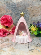 Load image into Gallery viewer, Peaceful Angel Baby Girl Sleeping Sculpture Figurine Fantasy LED Light-OsirisTradingUK