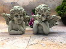 Load image into Gallery viewer, Pair of Cherubs Graveside Angels Figurine Statue Memorial Sculpture Grave Statue-Collectables:Fantasy, Myth & Magic:Mythical Creatures:Angels-OsirisTradingUK