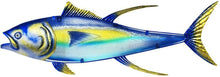 Laden Sie das Bild in den Galerie-Viewer, Metal Tuna Fish Wall Plaque Ornament Fish Figure Home Decoration Fisherman Gift-OsirisTradingUK