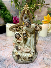 Load image into Gallery viewer, Holy Family Statue of the Virgin Mary with Joseph and Jesus Religious Nativity