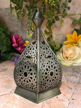 Load image into Gallery viewer, Moroccan Style Iron Lanterns LED Tea Light Holders Ornaments-OsirisTradingUK