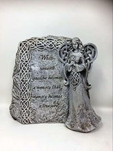 Load image into Gallery viewer, Memorial Graveside Peaceful Angel Plaque Sculpture Grave Garden Ornament-OsirisTradingUK