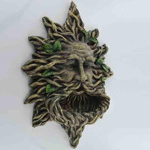Laden Sie das Bild in den Galerie-Viewer, Green Man Bird Feeder Tree Man Garden Ornament Wicca Pagan Decor-OsirisTradingUK