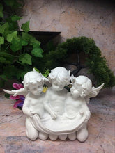 Load image into Gallery viewer, Guardian Angel Figurine Cupid Cherubs Reading Scroll Statue Love Sculpture-Collectables:Fantasy, Myth & Magic:Mythical Creatures:Angels-OsirisTradingUK