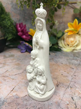 Laden Sie das Bild in den Galerie-Viewer, Blessed Virgin Mary Our Lady of Fatima with Children Statue Ornament Sculpture-OsirisTradingUK