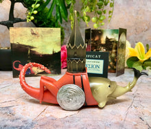 Load image into Gallery viewer, Fish with Tower Museum Reproduction Sculpture Hieronymus Bosch-OsirisTradingUK