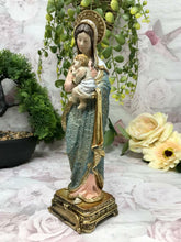 Laden Sie das Bild in den Galerie-Viewer, Virgin Mary Holding Baby Jesus Sculpture Statue Religious Catholic Figurine-OsirisTradingUK
