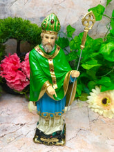 Laden Sie das Bild in den Galerie-Viewer, Saint Patrick Irish Figurine Resin Catholic Statue Religious Sculpture-OsirisTradingUK