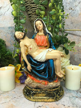 Load image into Gallery viewer, La Pieta Statue Of The Virgin Mary Holding Jesus Religious Ornament Sculpture
