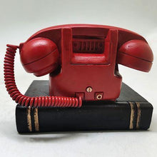 Load image into Gallery viewer, Retro Telephone Book Ends Vintage Style Phone Bookends Shelves Tidier-OsirisTradingUK