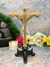 Charger l'image dans la galerie, Freestanding Crucifix Cross Resin Corpus Christi Jesus Christ Religious Ornament-OsirisTradingUK