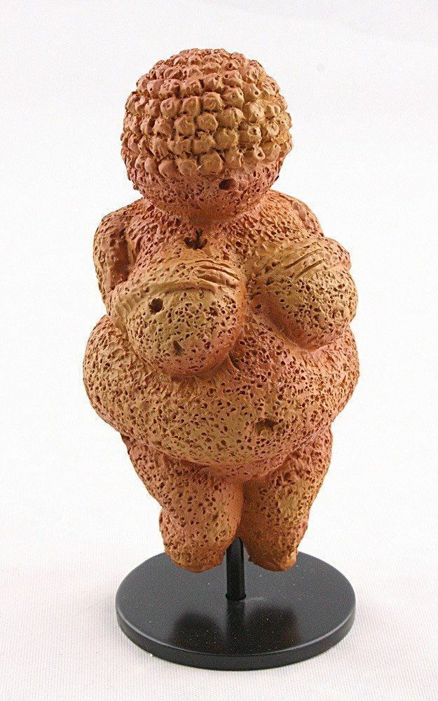 Pocket Art Museum Miniature Sculpture Venus of Willendorf Replica Resin Figurine
