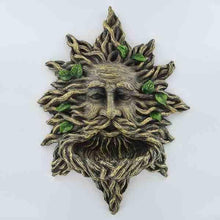 Laden Sie das Bild in den Galerie-Viewer, Green Man Bird Feeder Tree Man Garden Ornament Wicca Pagan Decor-OsirisTradingUK