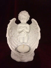 Load image into Gallery viewer, Guardian Angel Candle Holder Ornament Present Praying Cherub Statue Ornament-Collectables:Fantasy, Myth & Magic:Mythical Creatures:Angels-OsirisTradingUK