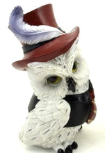 Laden Sie das Bild in den Galerie-Viewer, Comical Steampunk Owl Sculpture Figurine Home Decoration Statue Owls-OsirisTradingUK