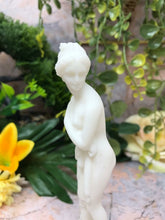 Load image into Gallery viewer, Alabaster Female Maiden Sculpture Art Statue Home Decoration Human Form Ornament