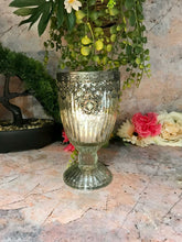 Charger l'image dans la galerie, Moroccan Glass Tealight Holder Candle Decor Ornament Home Lighting-OsirisTradingUK