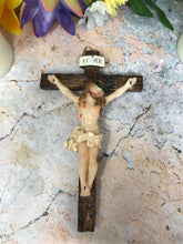 Load image into Gallery viewer, Hanging Wall Cross Resin Crucifix Corpus Christi Jesus Christ Religious Ornament-OsirisTradingUK