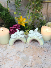 Charger l'image dans la galerie, Pair of Guardian Angel Figurine Cherub on Rainbow Statue Ornament Sculpture-Collectables:Fantasy, Myth & Magic:Mythical Creatures:Angels-OsirisTradingUK