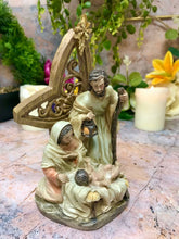 Load image into Gallery viewer, Holy Family Statue of the Virgin Mary with Joseph and Jesus Religious Nativity