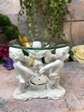 Load image into Gallery viewer, Cherubs Oil Burner Angels Home Decoration Ornament Oil Warmer Aromatherapy
