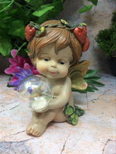 Laden Sie das Bild in den Galerie-Viewer, Pair of Guardian Angel Figurine Flower Fairies Statue Ornament Sculpture Gift-OsirisTradingUK