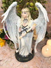 Load image into Gallery viewer, Large Angel of Revelation Figurine Statue Sculpture Gothic Fantasy Figurine Gift