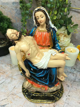 Load image into Gallery viewer, La Pieta Statue Of The Virgin Mary Holding Jesus Religious Ornament Sculpture