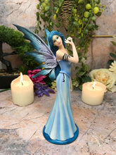 Charger l'image dans la galerie, Water Fairy Holding Pearl Figurine Fantasy Fairies Figure Mythical Sculpture-OsirisTradingUK
