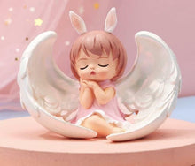 Laden Sie das Bild in den Galerie-Viewer, Adorable Peaceful Angel Baby Girl Resting in Wings Figurine Angels Collection-OsirisTradingUK