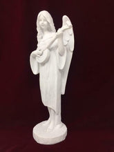 Load image into Gallery viewer, Guardian Playing Musical Instrument Angel Figurine Cherub Statue Sculpture-Collectables:Fantasy, Myth & Magic:Mythical Creatures:Angels-OsirisTradingUK