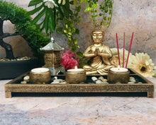 Charger l'image dans la galerie, Bougeoir Bouddha Ornement Brûleur d'encens Statue Feng Shui Oriental