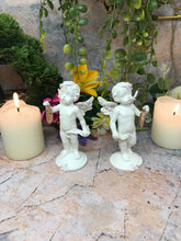Laden Sie das Bild in den Galerie-Viewer, Pair of Guardian Angel Figurine Wishing Cherubs Statue Ornament Sculpture Gift-Collectables:Fantasy, Myth & Magic:Mythical Creatures:Angels-OsirisTradingUK