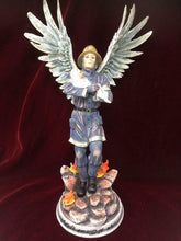 Load image into Gallery viewer, Firefighter Guardian Angel Figurine Statue Fireman Sculpture Figure Fire Fighter-OsirisTradingUK