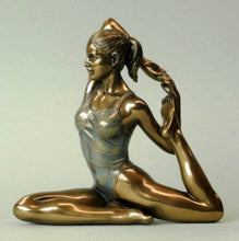 Charger l'image dans la galerie, Female in Yoga Position Sculpture Eka Pada Rajahapitasana Statue Ornament Gift-OsirisTradingUK