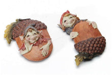 Load image into Gallery viewer, Pair of Pixie Fridge Magnets Decoration Ornament Elf Goblin Pixies Decor-OsirisTradingUK