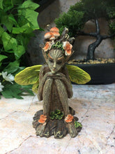 Load image into Gallery viewer, Mythical Forest Sprite Garden Ornament Figurine Fantasy Pixie Elf Sculpture