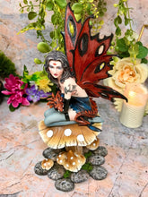 Load image into Gallery viewer, Fairy with Dragon Companion Figurine Statue Ornament