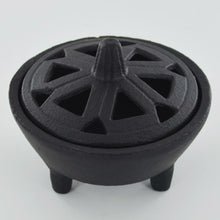 Load image into Gallery viewer, Incense Cone Burner Cauldron Style Stand Wiccan Supplies Item Witch Pagan Altar-OsirisTradingUK