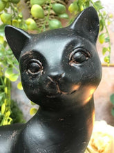 Charger l'image dans la galerie, Figurine décorative de chat noir effet antique, cadeau idéal pour les amoureux des chats