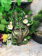 Load image into Gallery viewer, Green Goddess Wall Plaque Wiccan Pagan Decor Gaia Collection Ornament