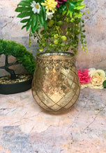 Charger l'image dans la galerie, Moroccan Lantern Candle Glass Tealight Holder Decor Home Lighting-OsirisTradingUK