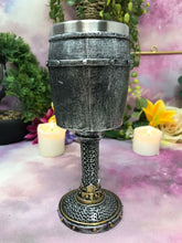Load image into Gallery viewer, Knight Helmet Goblet Templar Chalice Crusader Gothic Decor Medieval Style-OsirisTradingUK