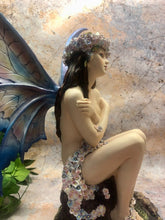 Load image into Gallery viewer, Large Sitting Fairy Sculpture Statue Mythical Creatures Figure Gift Ornament