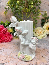Load image into Gallery viewer, Guardian Angel Figurine Cherub Candle Holder Statue Ornament Sculpture Gift