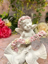 Charger l'image dans la galerie, Guardian Angel Figurine Cherub and Dove Companions Statue Ornament Sculpture-Collectables:Fantasy, Myth & Magic:Mythical Creatures:Angels-OsirisTradingUK