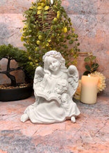 Charger l'image dans la galerie, Guardian Angel Figurine Cherub Reading Book Statue Ornament Sculpture Gift-Collectables:Fantasy, Myth & Magic:Mythical Creatures:Angels-OsirisTradingUK